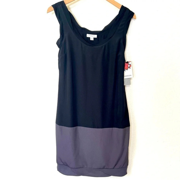 NWT Thakoon for Target Black & Grey Color Block Sleeveless Dress - Picture 1 of 14